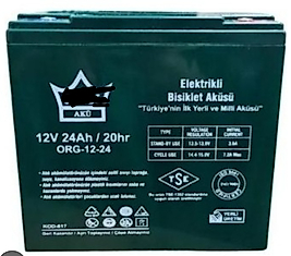 12v 24 Amper Akü
